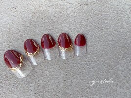 ミラー　フレンチ　ニュアンス