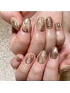 #cafe mocha nail