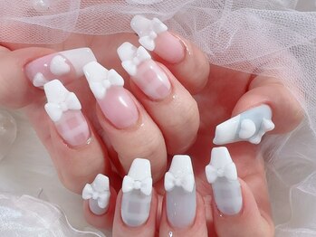 ミイネイル(Me nail)/#ゆめかわネイル#パステルネイル