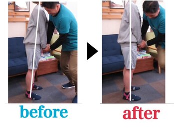 オレンジ整骨院/バランステスト3