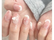 ラクネイル 浦和店(raku nail)/いちごミルクニュアンス