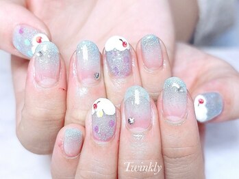 トゥインクリーネイルサロン(Twinkly Nail Salon)/定額メニューアートプラン
