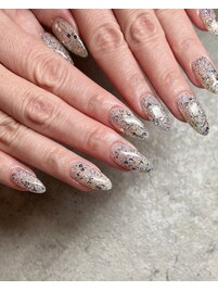 グリッターネイル☆