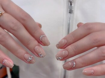 クラネイル(KURA_NAIL)/ホワイトレースネイル