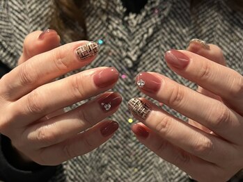 シーセブンビューティ(ccccccc b.)/tweed nail