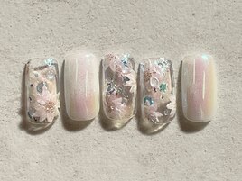 オーロラ×フラワー