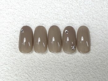 ユーケーネイル(uk nail)/シンプルアート6500円