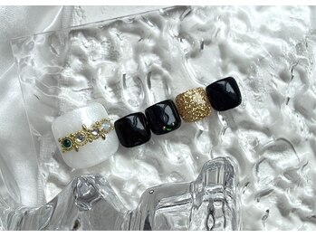 ネイルズガッシュ 溝の口店(NAILs GUSH)/＊今月design Foot＊