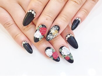 ネイルコレクション ピンク(Nail Collection Pink)/ジェル付放題★３Ｄ薔薇