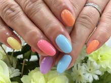 プルミエ ネイル(Premier Nail)/カラフルネイル☆彡