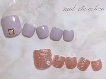 ネイルシュシュ 橋本店(nail chou chou)/フットネイル☆6500円