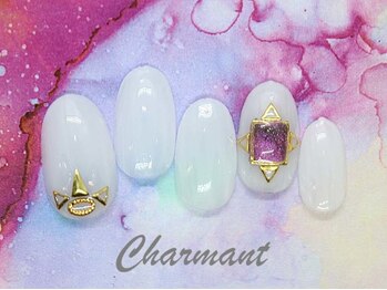 シャルマン(Charmant)/海×夏ネイル