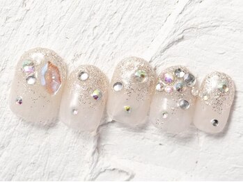 ジェミーネイル エビス(Jemiy nail ebisu)/ラメグラビジュー10400yen