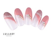 ララバイ 立川北口店(LULLABY)/斜めフレンチネイル