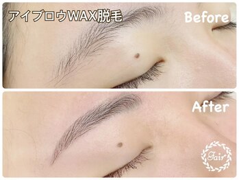 フェア 本厚木店(Fair)/アイブロウWAX脱毛
