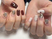 マルネイル 新宿店(MARU NAIL)/ちぐはぐB¥8,980