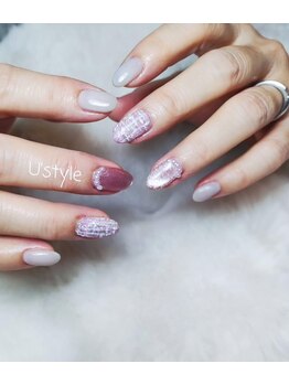 ユーズスタイル(U’style)/ピンクツイード