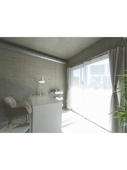 空間にこだわりがあるサロン
