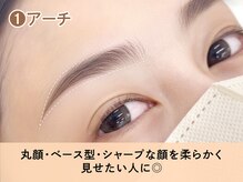 レニーブロウ 静岡駅前店(Reni brow)/アーチデザイン