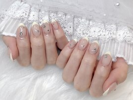 【Risa】フレンチネイル