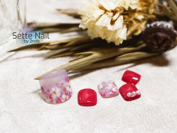 セッテネイル(Sette Nail)/ガーリーフラワー[自由が丘]