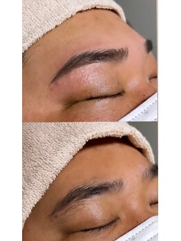 ジアン(GIEN)/アイブロウ before→after