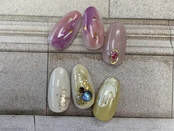 ジュエルズ ネイル(Jewels Nail)/定額ネイル【秋デザイン】