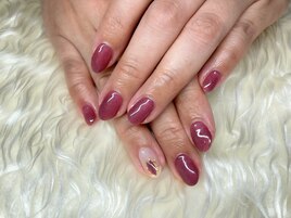 パープルネイル♪