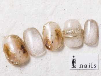 アイネイルズ 新宿店(I nails)/ニュアンスレオパード