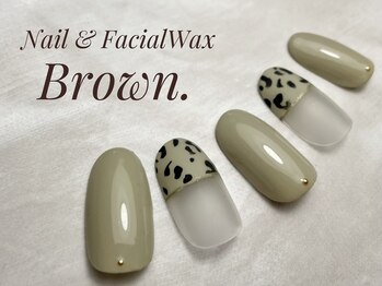 ブラウン(Brown.)/アニマルネイル
