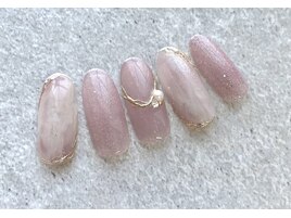 ピンクニュアンスネイル