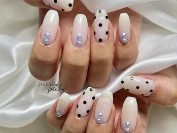 ペッシュ(peche)/dot　×　stone