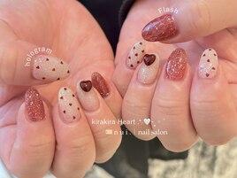 ハートホロネイル