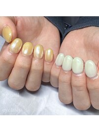 春×オーロラネイル