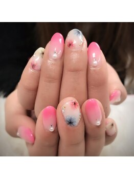 Nanaの楽美館/Spring nail