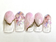 ネイルサロン 爪/夏ネイル
