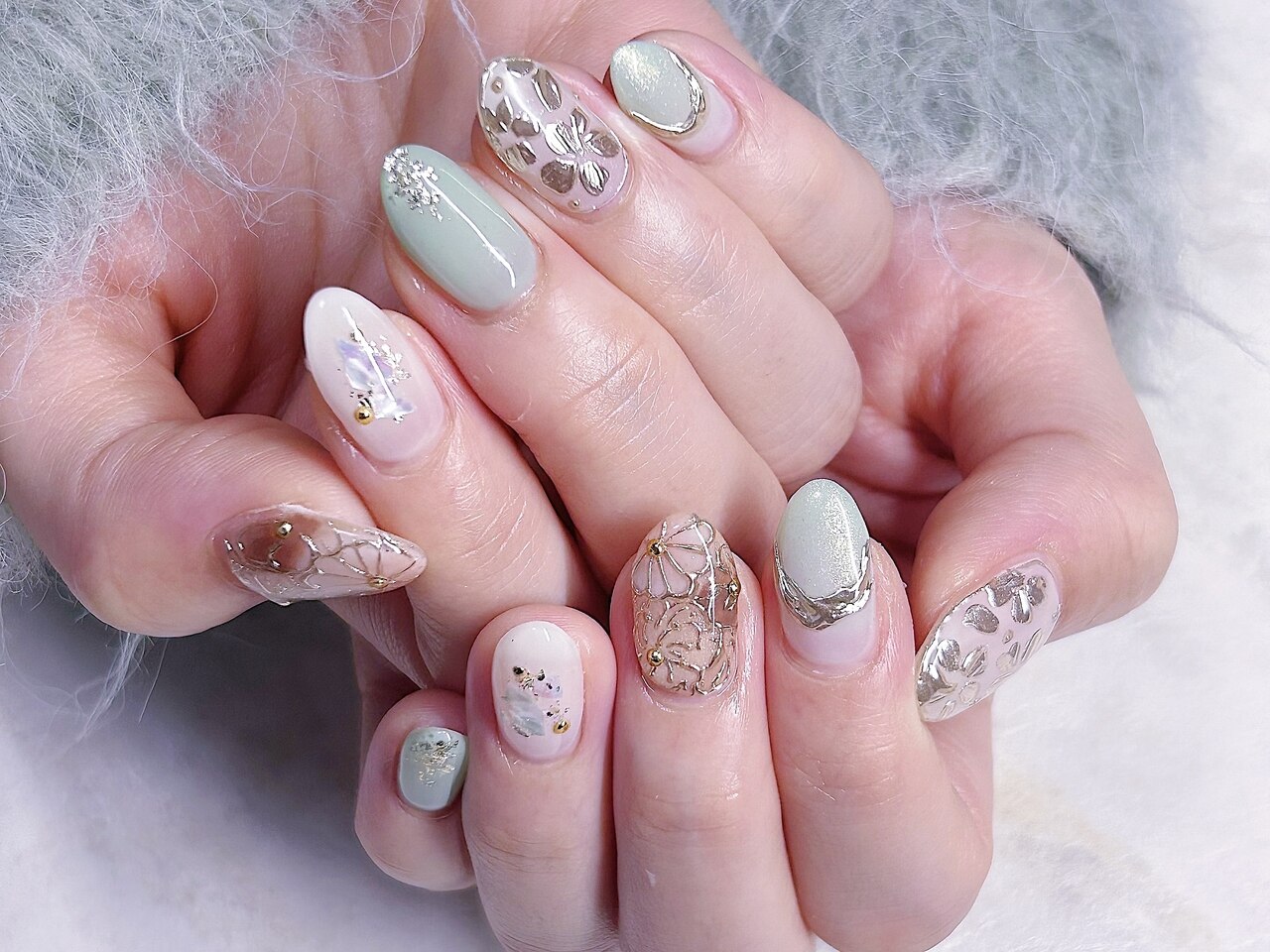 ネイルチップオーダー2点rk_様 ネイルチップオーダー2点rk_様