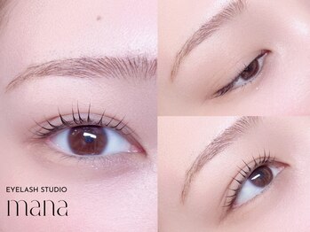 マナアイラッシュスタジオ(MANA EYELASH STUDIO)の写真/大人気【フラットラッシュ/バインドロック】経験豊富×高技術!インフルエンサーも多数来店の高リピサロン♪