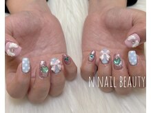 エヌ ネイルビューティ(N nail beauty)/持ち込みデザイン（やり放題）