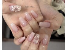 ヌアネイル(NUR NAIL)の雰囲気（3Dフラワー）