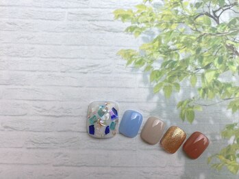 ネイルサロン&スクール ジーナ(GINA)/夏×シェル