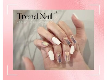 トレンドネイルスタジオ(Trend Nail Studio)/人気うるうる氷の6本デザイン