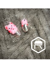 東海最大級ネイルサロン by レディスペネイル 名駅店/ぷっくりアート