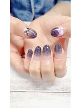 リラネイルサロン/ラメグラ(シール追加料金)