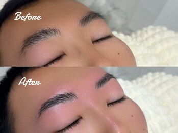 エムズアイブロウ 大和西大寺(M’sアイブロウ)/メンズハリウッドブロウリフト