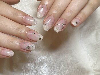 エスネイル(eth_nail)/キラキラ春ネイル