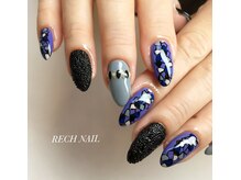レッシュネイル サロンアンドスクール(RECH NAIL salon&school)/coolなピクシーblack