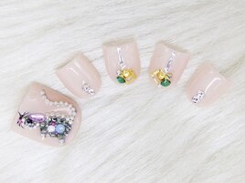 2020ネズミちゃんネイル