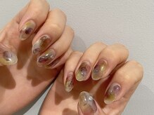 ネイル アバンス 西梅田店(Nail AVANCE.)/コーラルピンクネイル/梅田