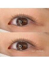 オール アイラッシュ(oar eyelash)/グレージュカラー